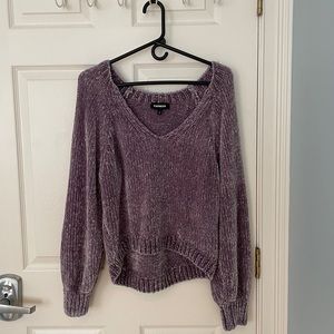 Express Velvety Sweater